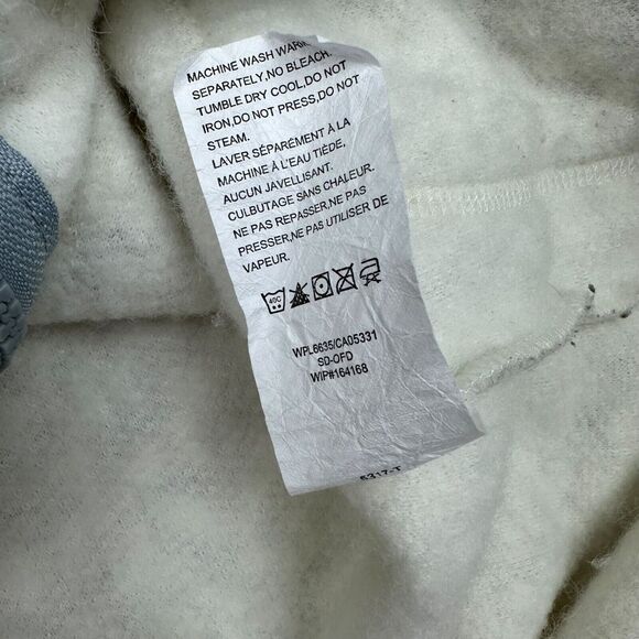 Woolrich Women's Siskiyou Fleece Vest Medium Ivory‎ Full Zip Cozy - Picture 9 of 9